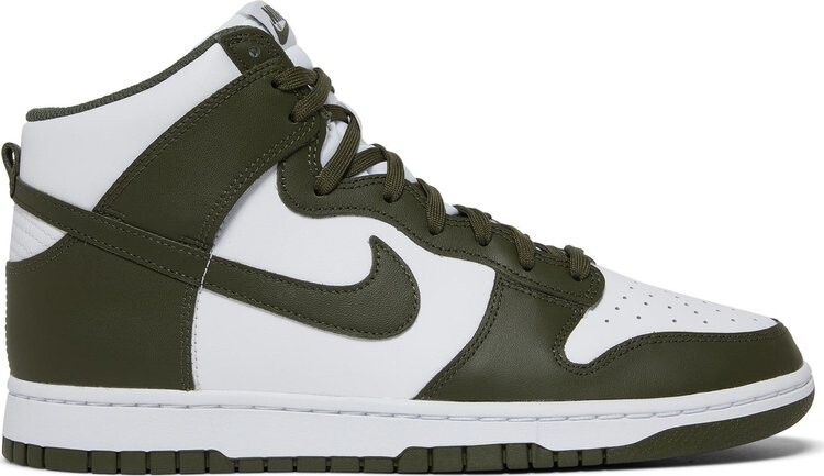 

Кроссовки Nike Dunk High 'Cargo Khaki' 2022, зеленый