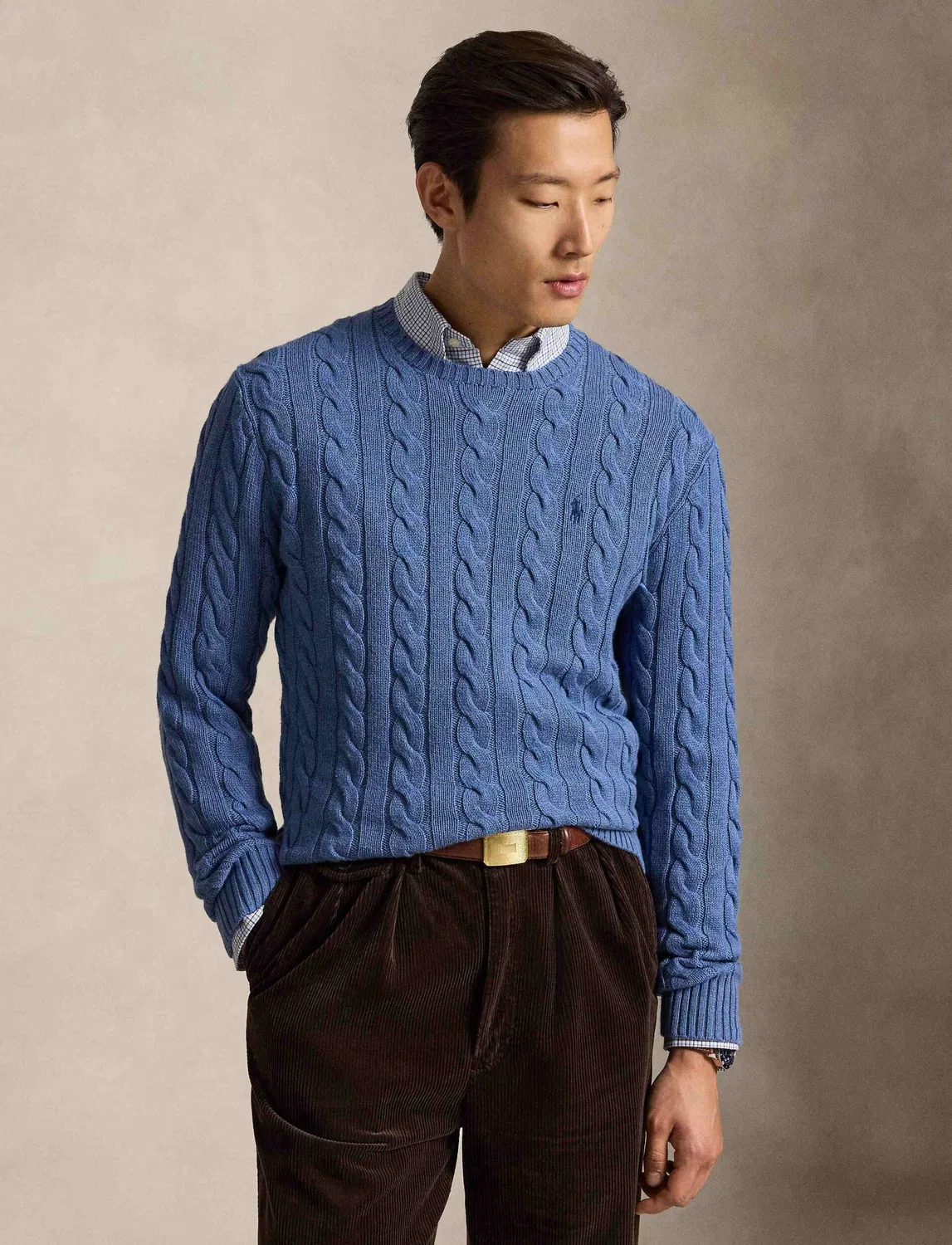 Свитер с круглым вырезом Polo Ralph Lauren, Blu
