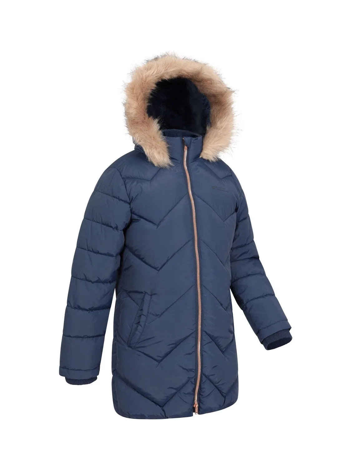 Куртка утепленная длинная Galaxy Mountain Warehouse, синий