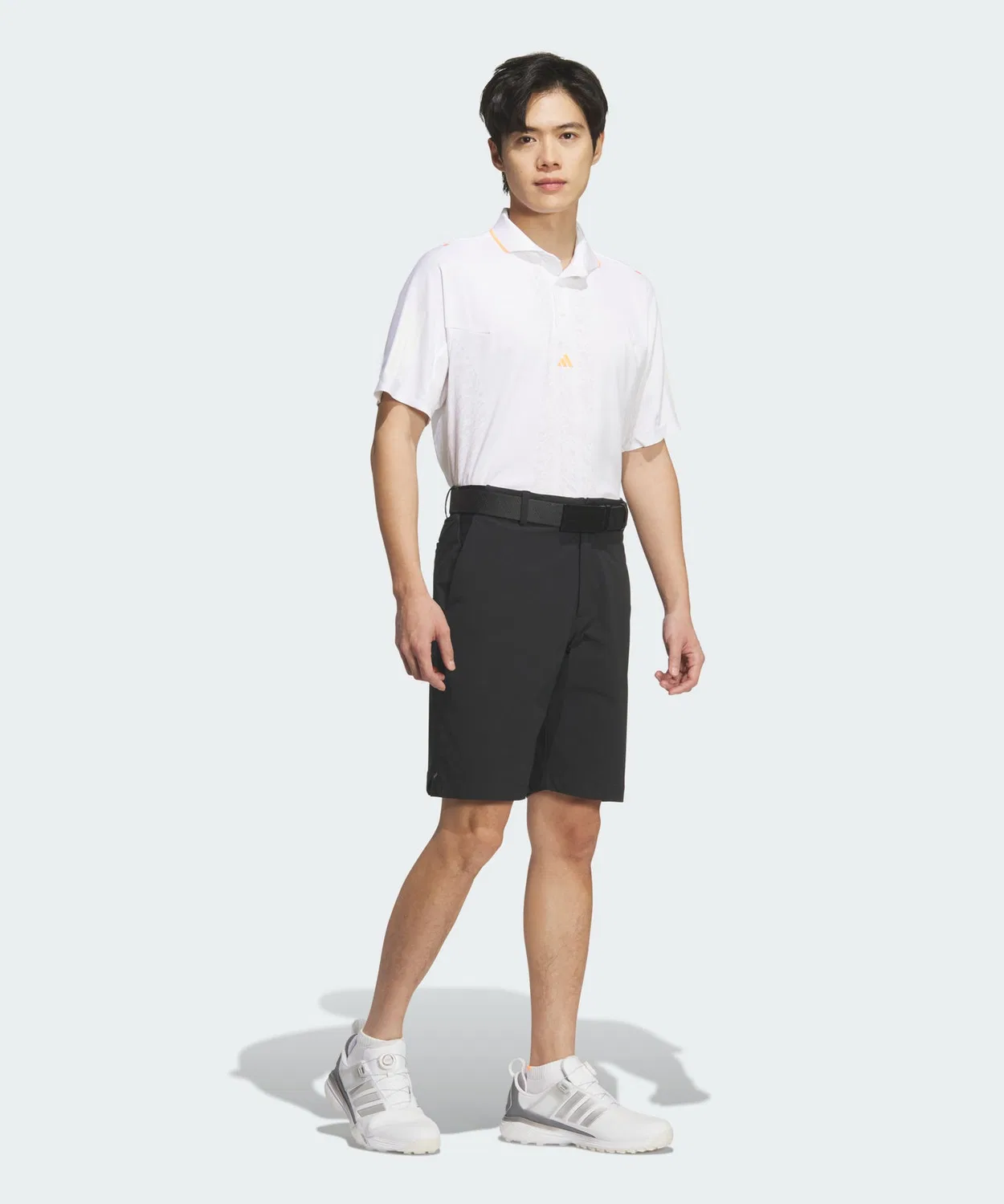 Мужская polo-рубашка Climacool с коротким рукавом Ultimate365 Tour Adidas, White — фото 4