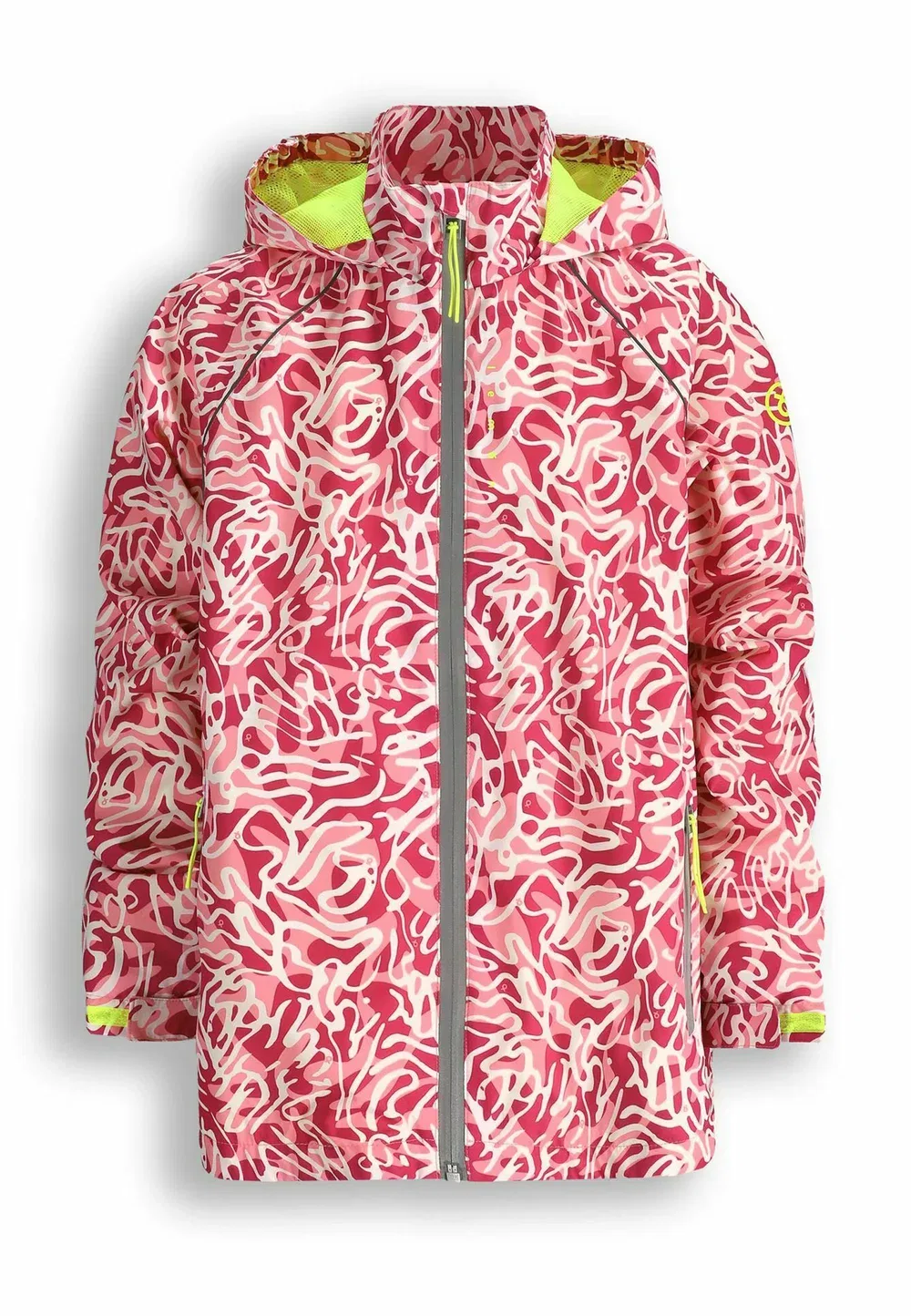 Kurtka sportowa wodoodporna (f-wl6152201owg-022-128) - водонепроницаемая куртка Lemon Explore, Wielokolorowy