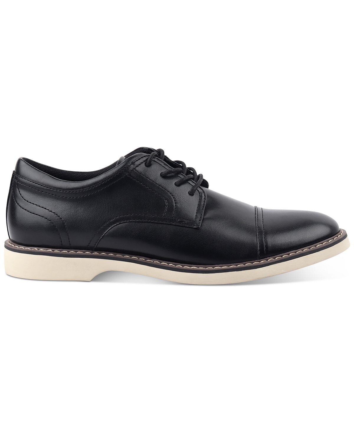 Мужские классические оксфорды theo cap toe, созданные для macy's Alfani, черный — фото 3