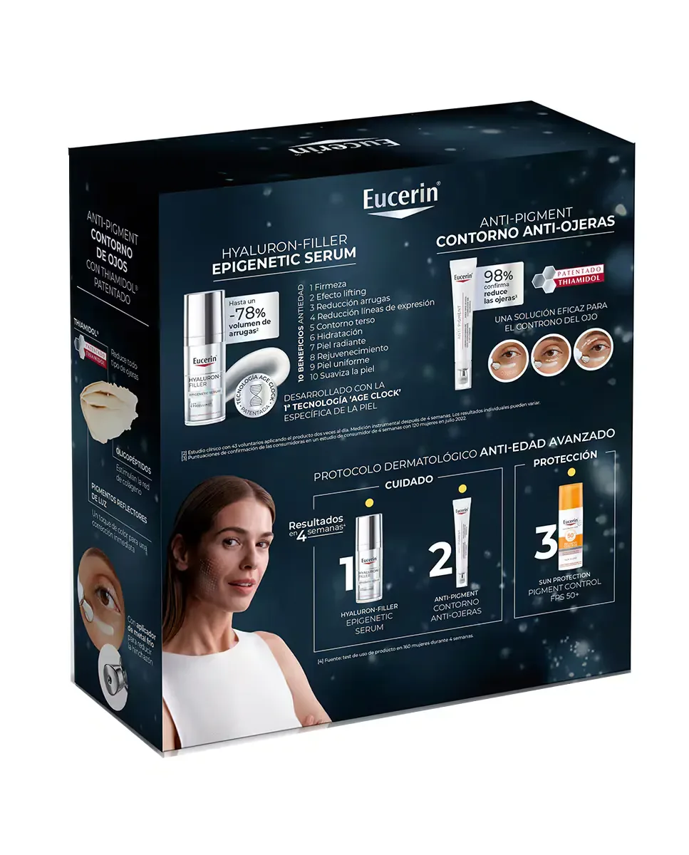 Подарочный набор Hyaluron-Filler Epigenetics Сыворотка Eucerin — фото 2