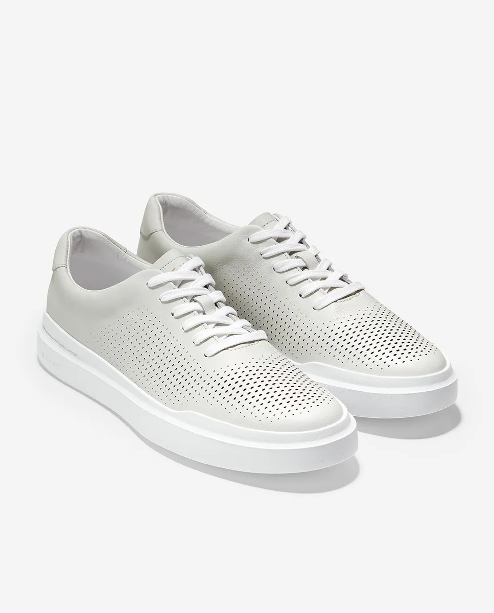 Легкие мужские кожаные кроссовки из перфорированной кожи Cole Haan, белый — фото 3