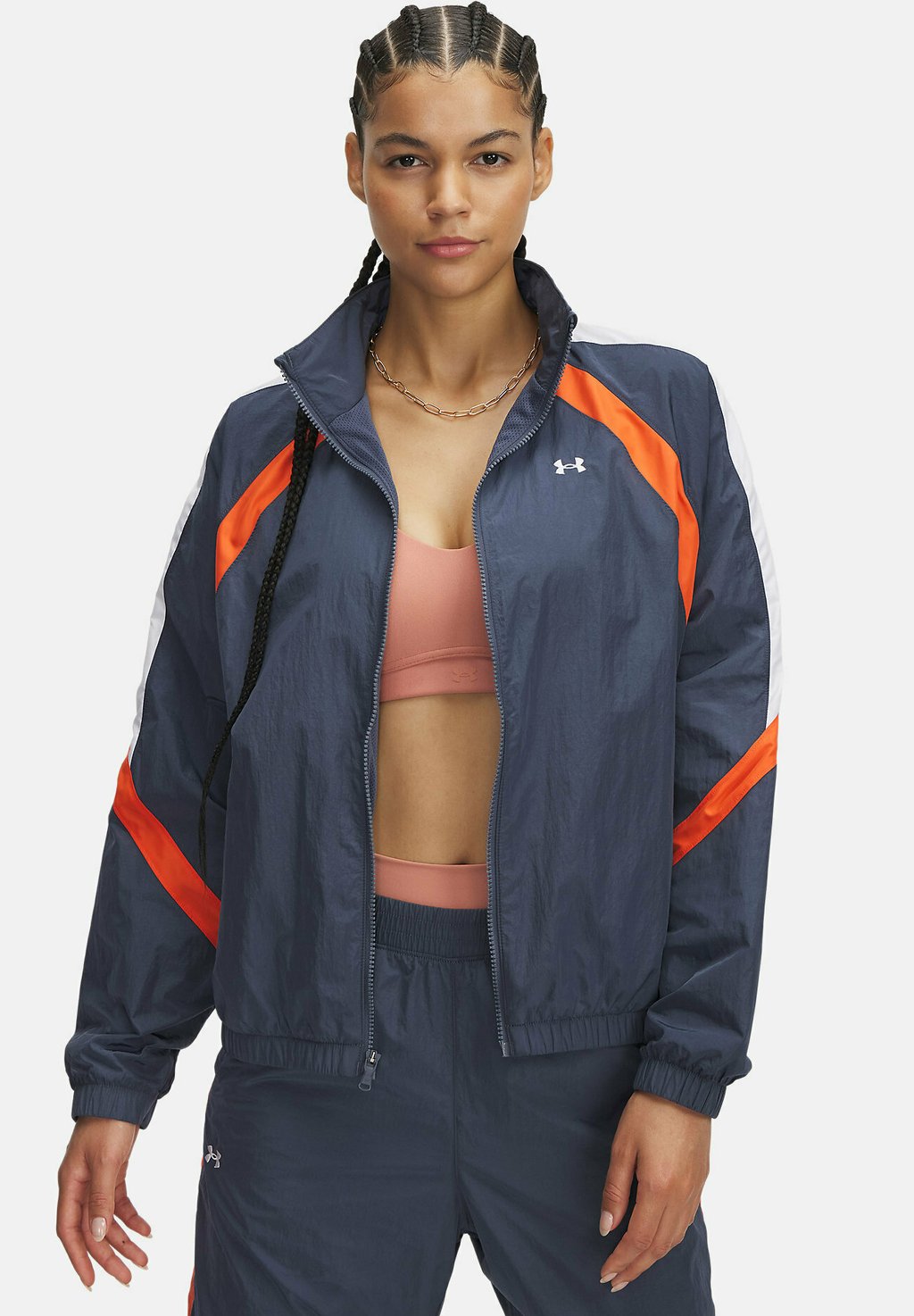 

Тренировочная куртка WARMUP ICON CRINKLE TRACK Under Armour, серый