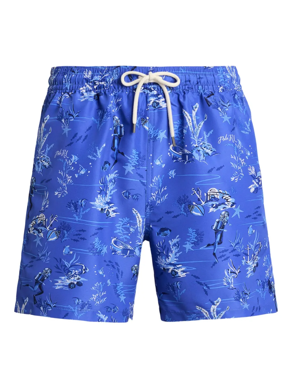

Плавки-шорты с графичным принтом POLO RALPH LAUREN, синий