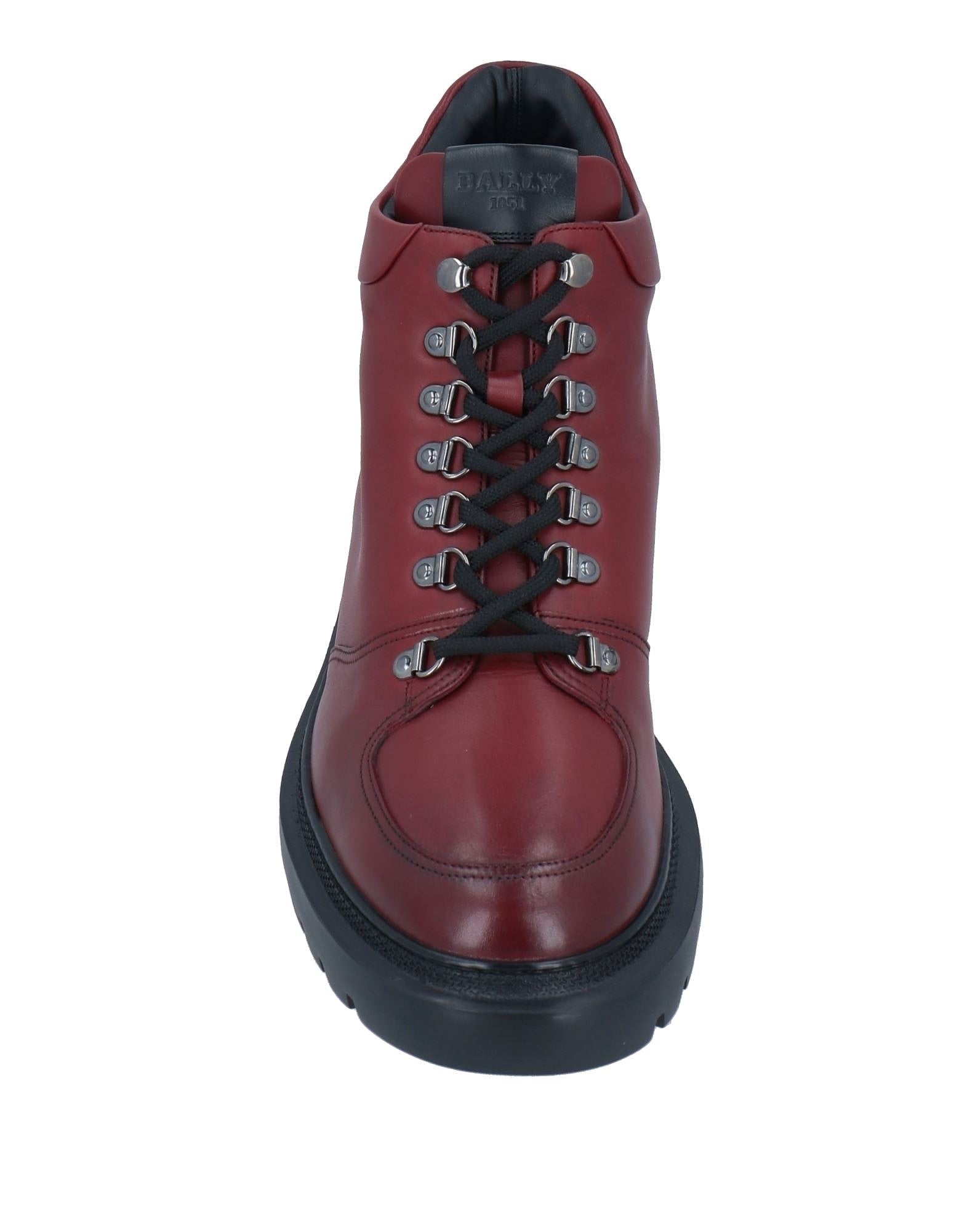 Bally Valiant 6239849 Мужские классические красные кожаные ботинки — фото 3