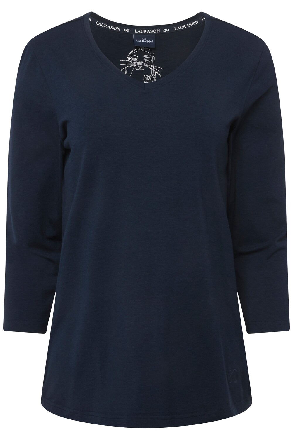 

Футболка LAURASØN, цвет navy blau