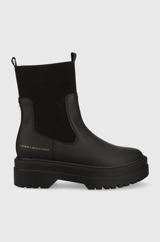 

ЖЕНСКИЕ СЕЗОННЫЕ ботинки челси Tommy Hilfiger, черный
