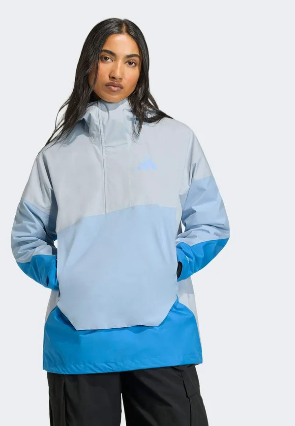 Ветровка-Анорак xploric 2.5 layer climaproof Adidas Terrex, Crystal Sky Glow Blue Ray Blue