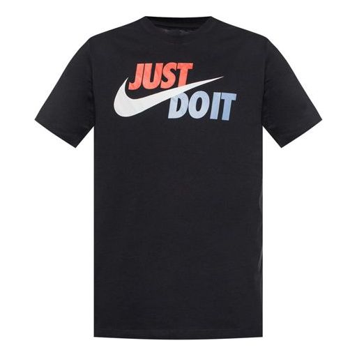 

Футболка Nike Just Do It Printing Short Sleeve Black, черный