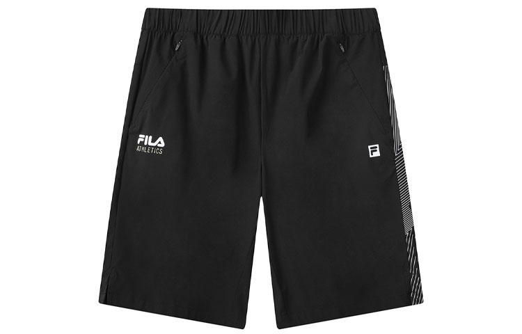 

FILA Трикотажные спортивные штаны мужские черные