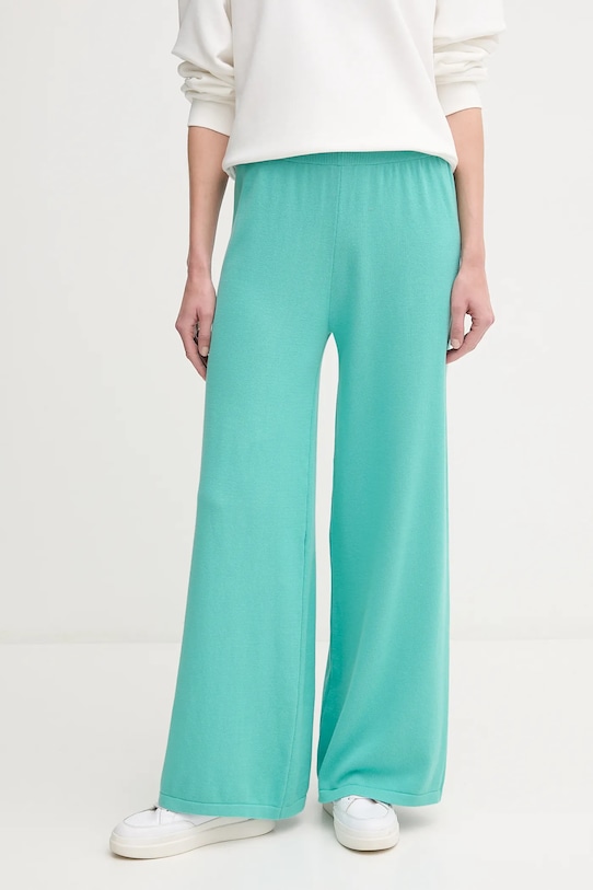 

Хлопковые брюки United Colors Of Benetton, бирюзовый