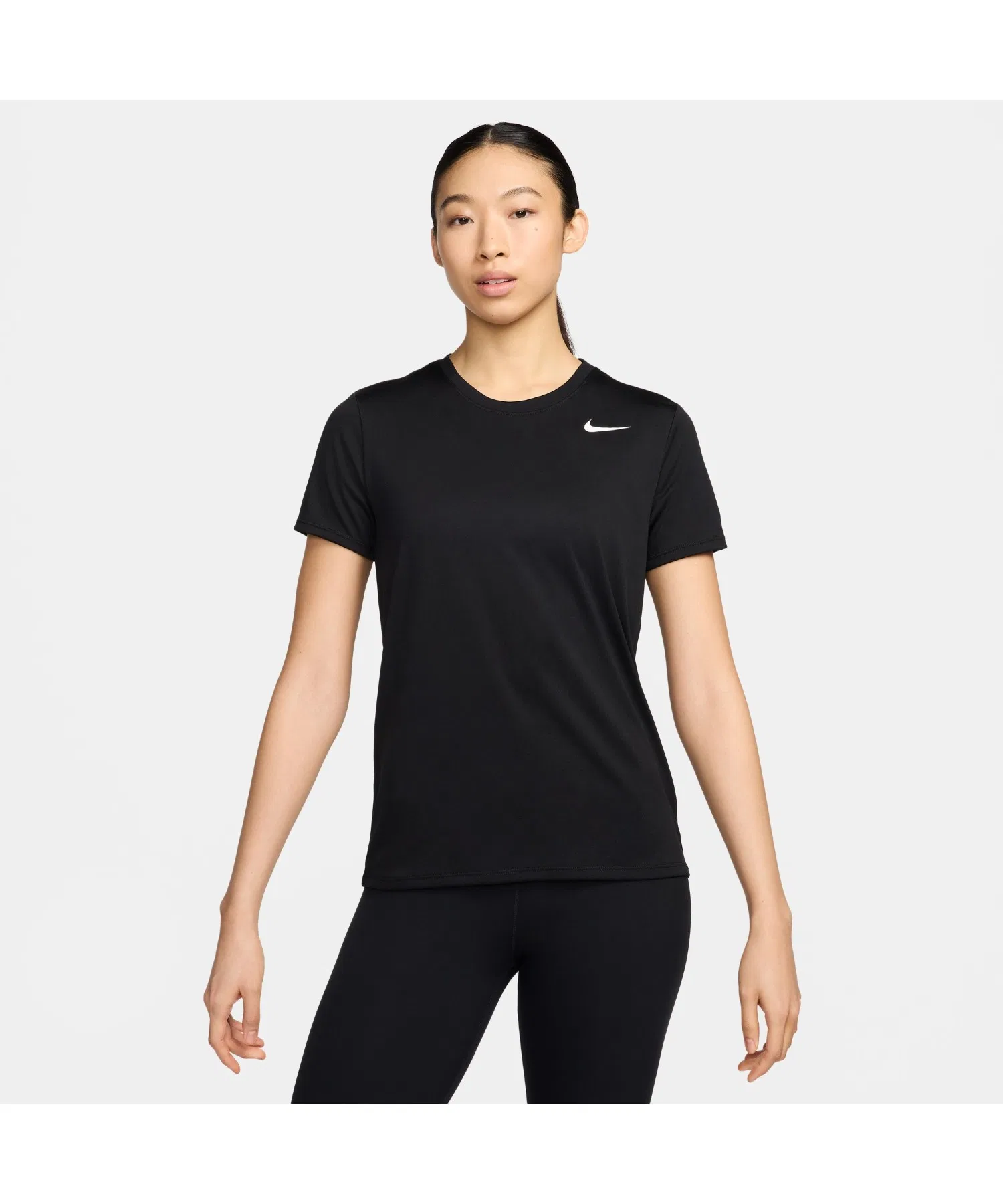 Унисекс футболка для фитнеса NIKE Dri-FIT Relaxed чёрная