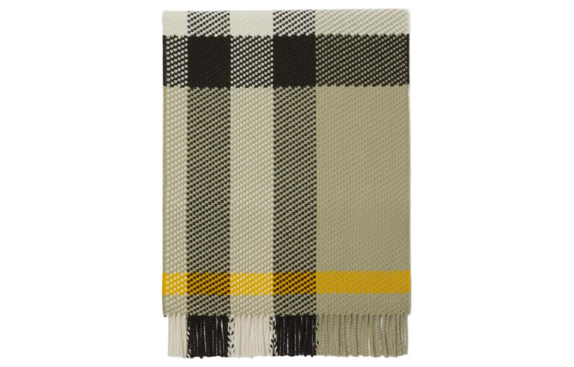 Вязаный шарф Burberry женский разноцветный — фото 2