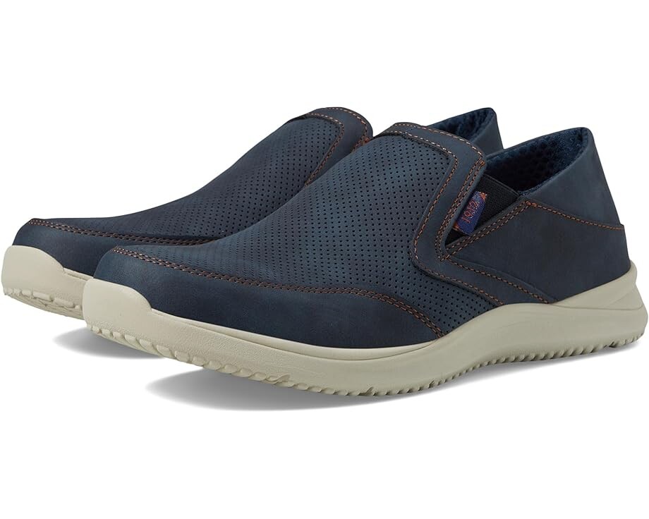 

Кроссовки Nunn Bush Conway EZ Moccasin Toe Slip-On Easy Slip-In Loafer, темно-синий, Серый, Кроссовки Nunn Bush Conway EZ Moccasin Toe Slip-On Easy Slip-In Loafer, темно-синий