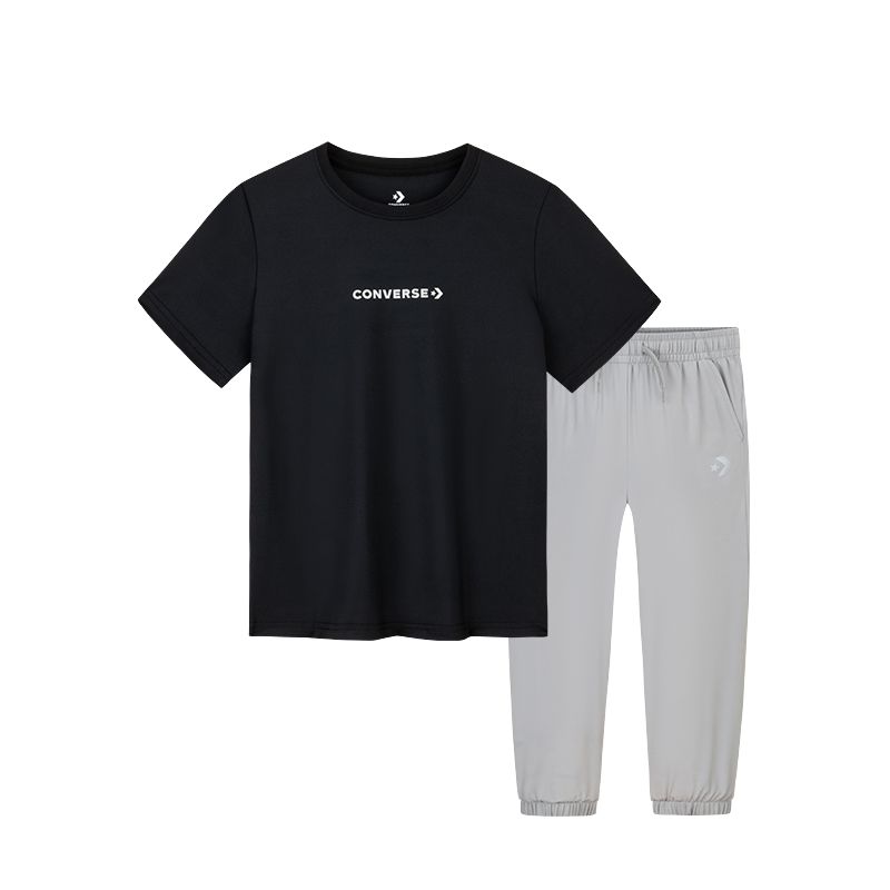 Повседневная спортивная одежда SS25 для детей 3-7 лет Converse, белый — фото 4