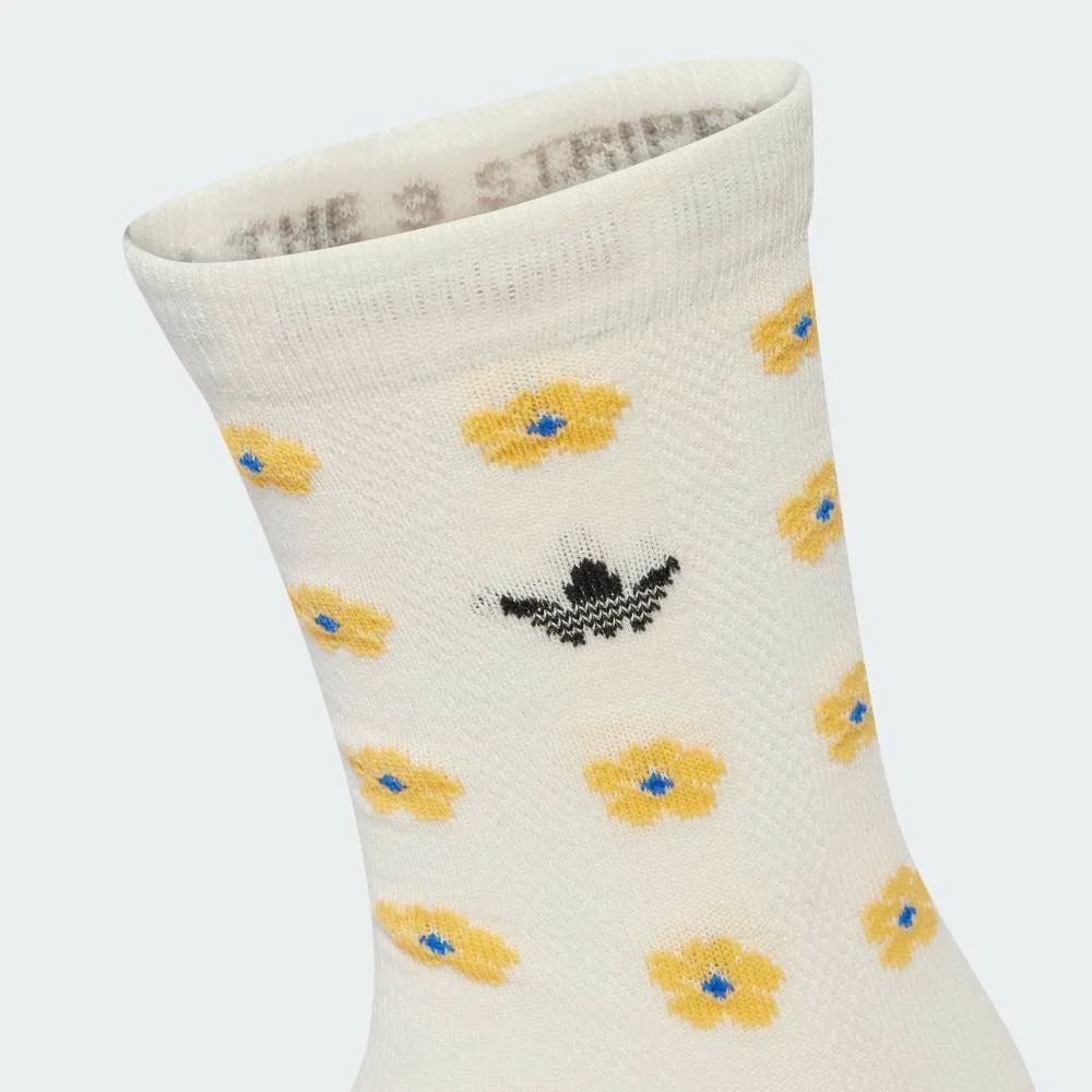 Носки Originals x Liberty London Crew Socks (комплект из 2 пар) Adidas, white — фото 3