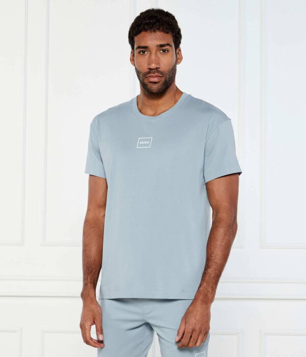

Футболка в кружеве Regular fit Hugo Bodywear, синий