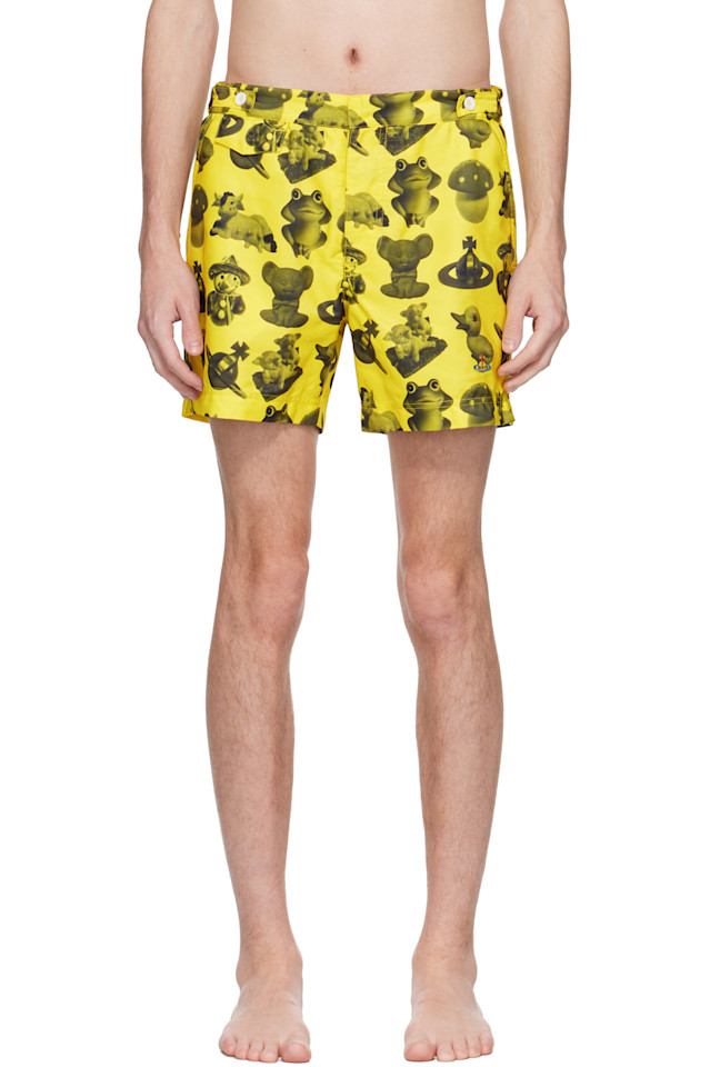 

Классические плавки Figurines Vivienne Westwood, желтый