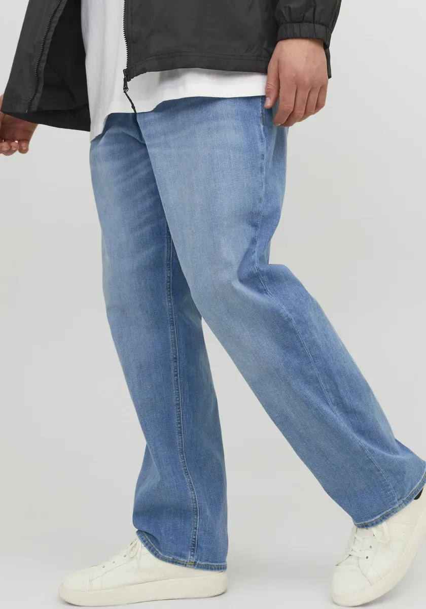 

Джинсы узкого кроя Jack & Jones PlusSize "MIKE ORIGINAL", ширина до 48, синий