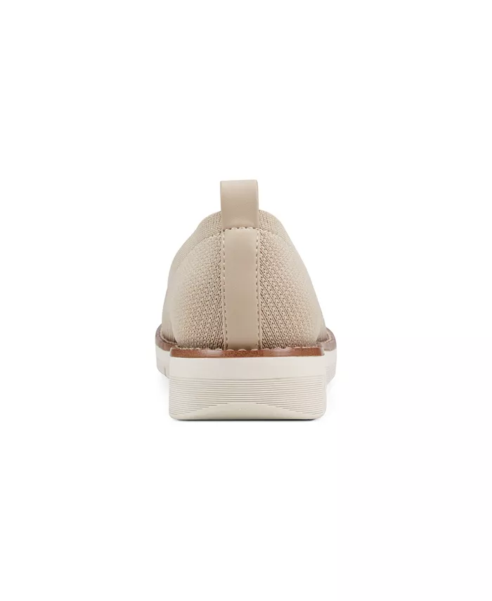 Женские лоферы Valina eFlex Knit Easy-On Easy Spirit, коричневый/бежевый — фото 3