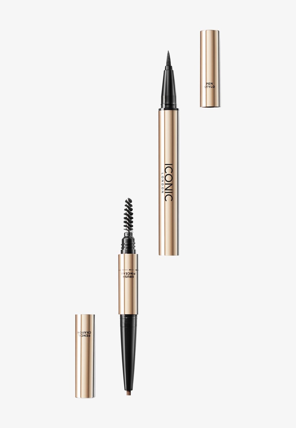 

Карандаши для бровей Triple Brow Definer Iconic London, цвет chestnut