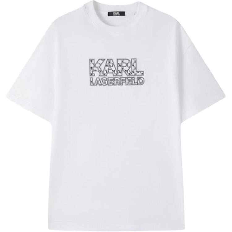 

KARL LAGERFELD / Karl Lagerfeld Jeans Футболка KARL LAGERFELD SS25 мужская белая