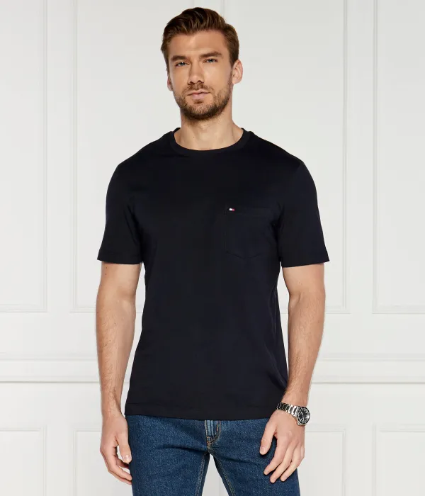 Футболка с карманом Regular fit Tommy Hilfiger, синий — фото 3