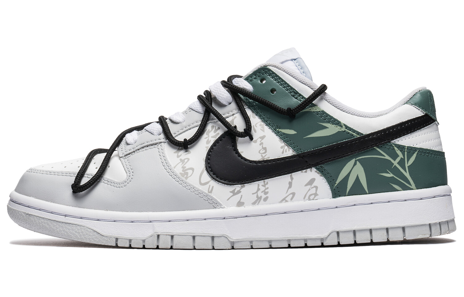 

Кроссовки Nike Dunk Skateboard Shoes Women's Low-Top White, Зеленый, Кроссовки Nike Dunk Skateboard Shoes Women's Low-Top White