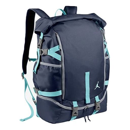 

Сумка jumpman top loader laptop backpack 'blue' Air Jordan, синий