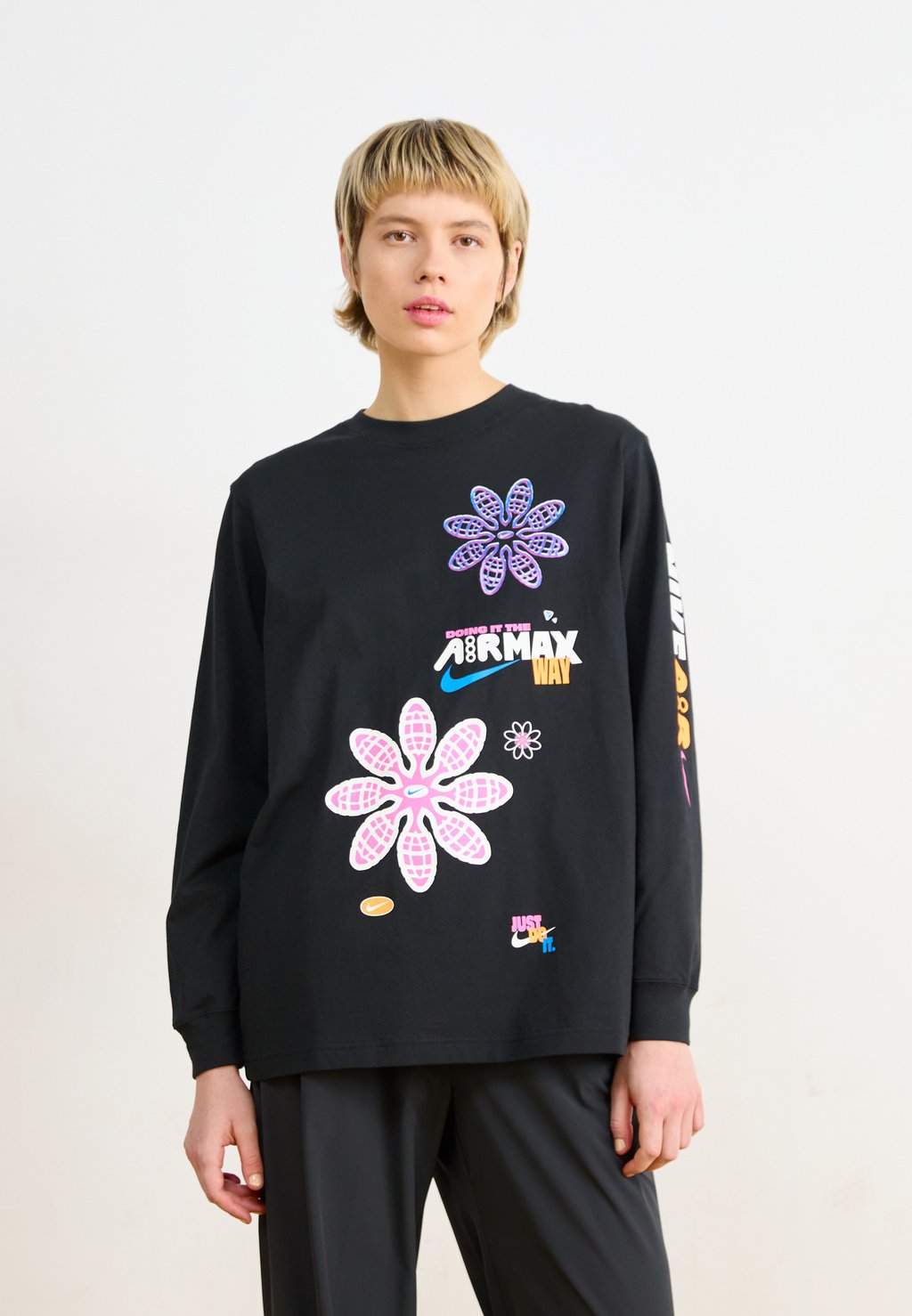 

Топ с длинными рукавами TEE Nike Sportswear, черный