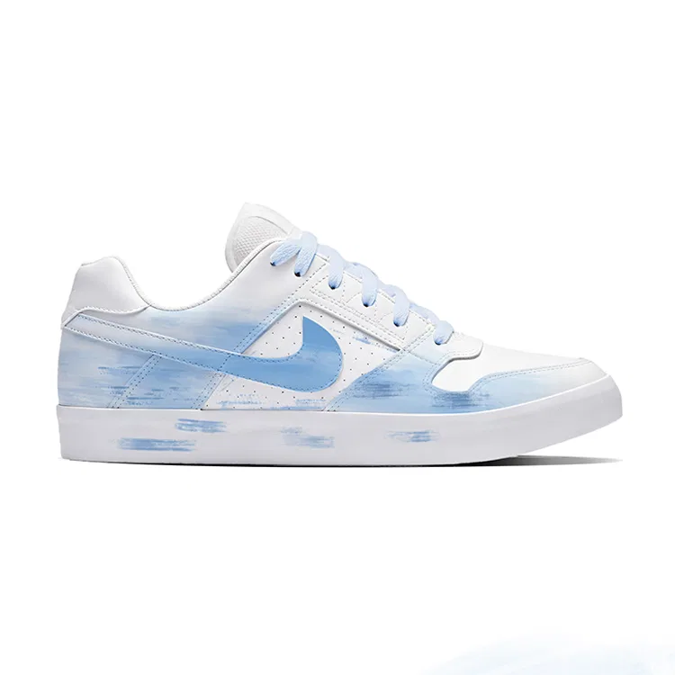 Кроссовки для скейтбординга Nike SB Delta Force VULC White Blue — фото 4