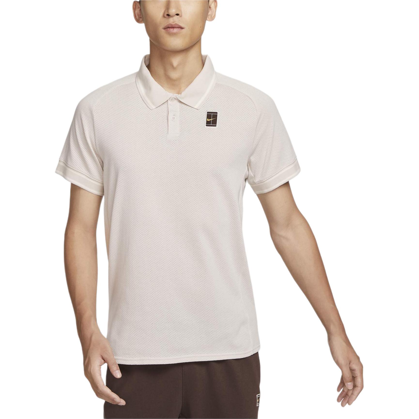 

Nike Court Heritage Мужская теннисная поло, Светлый розовато-коричневый