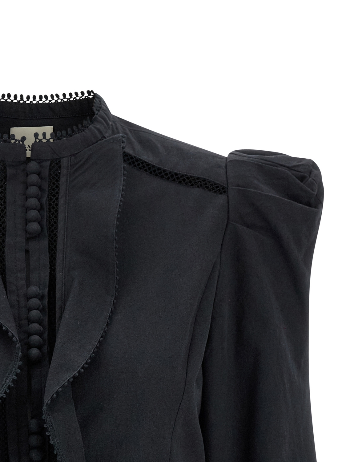 Рубашка 'Calina' ISABEL MARANT, черный — фото 3