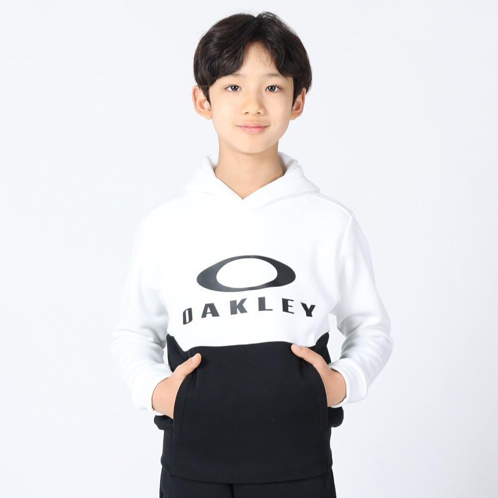 Толстовка с капюшоном Enhance Warm Fleece Hoodie YTR 6.0 Унисекс для детей Oakley, белый — фото 2