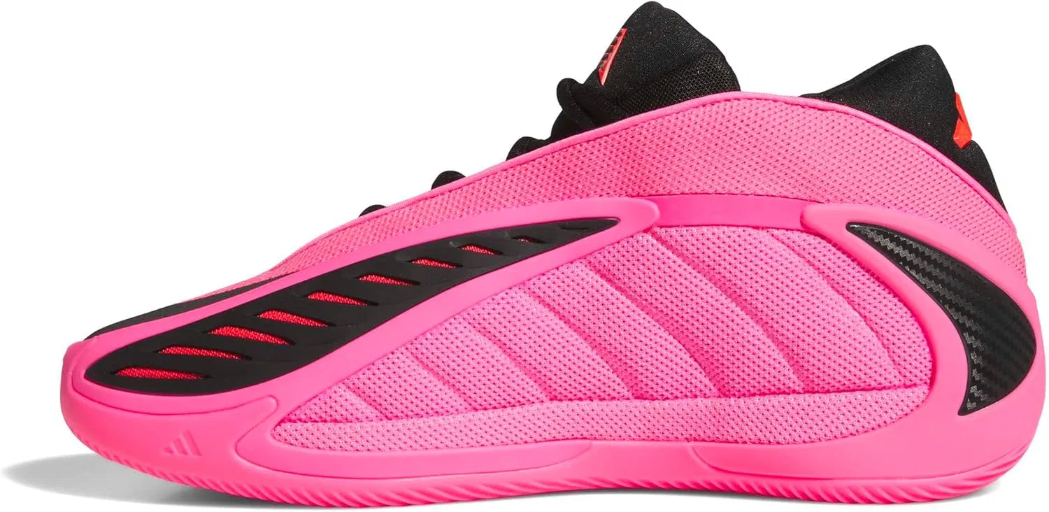 Баскетбольные кроссовки Adidas Anthony Unisex Edwards 2, Multicoloured Lucid Pink Core Black Lucid Red Kj2363 — фото 2