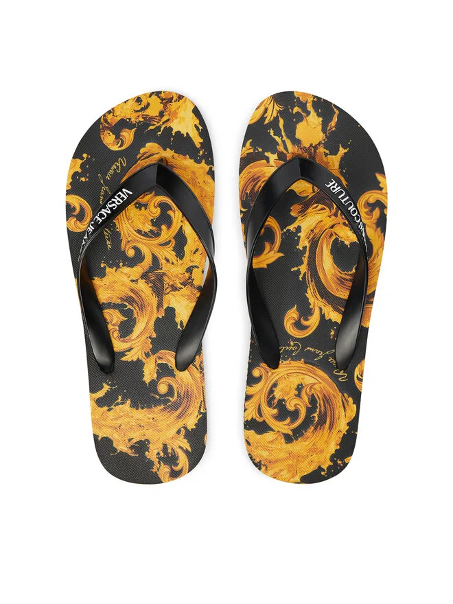 Versace Jeans Couture Шлепанцы 80YA3SQ7 ZSS80 черные