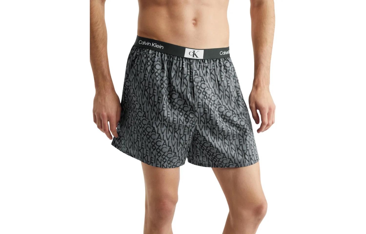 Трусы мужские 1 шт с пиксельным принтом Calvin Klein, Pixel Print