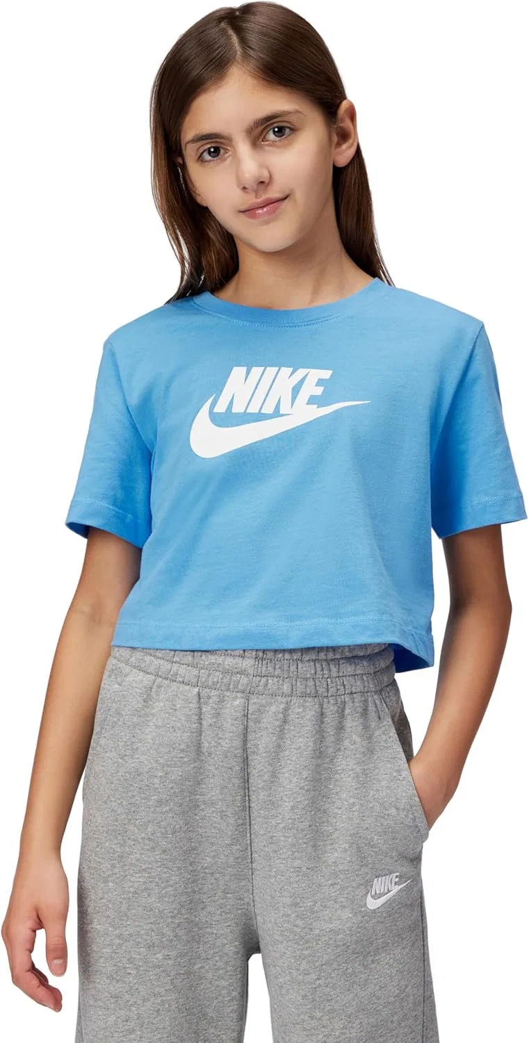 Детская футболка Nike, цвет University Blue