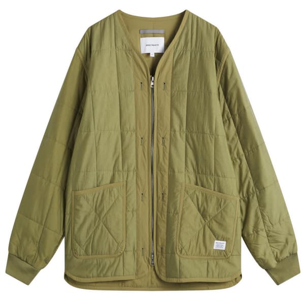 

Куртка-Подкладка в стиле милитари Norse Projects, зеленый
