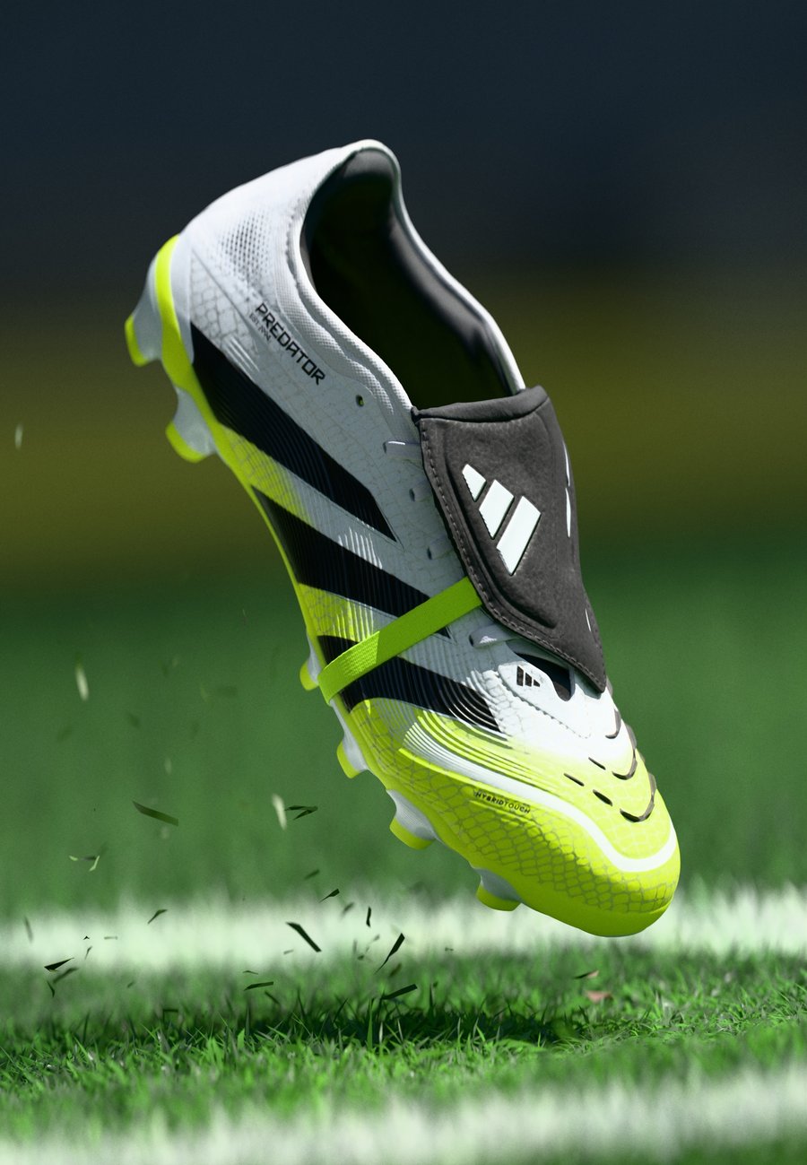 

Кроссовки Adidas Performance PREDATOR PRO FOLD-OVER TONGUE MULTI GROUND FOOTBALL BOOTS, White/Core Black/Lucid Lemon/White