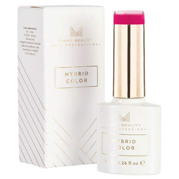 

Гибридный лак 304 фуксия, 7,5 мл Many Beauty Nail professional hybrid color uv, цвет 304 - fuchsia