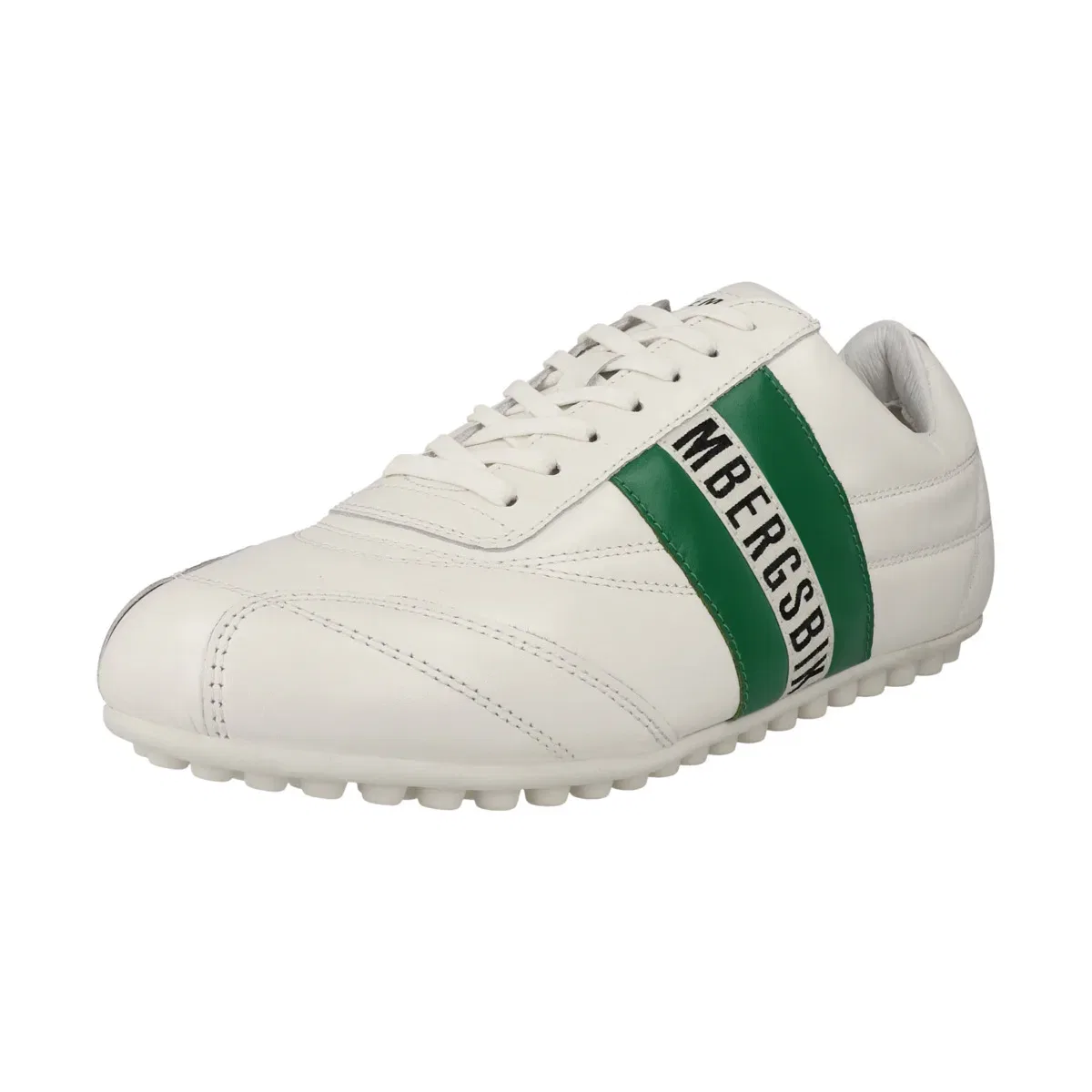 Кроссовки низкие Soccer Bikkembergs белый/зеленый — фото 4