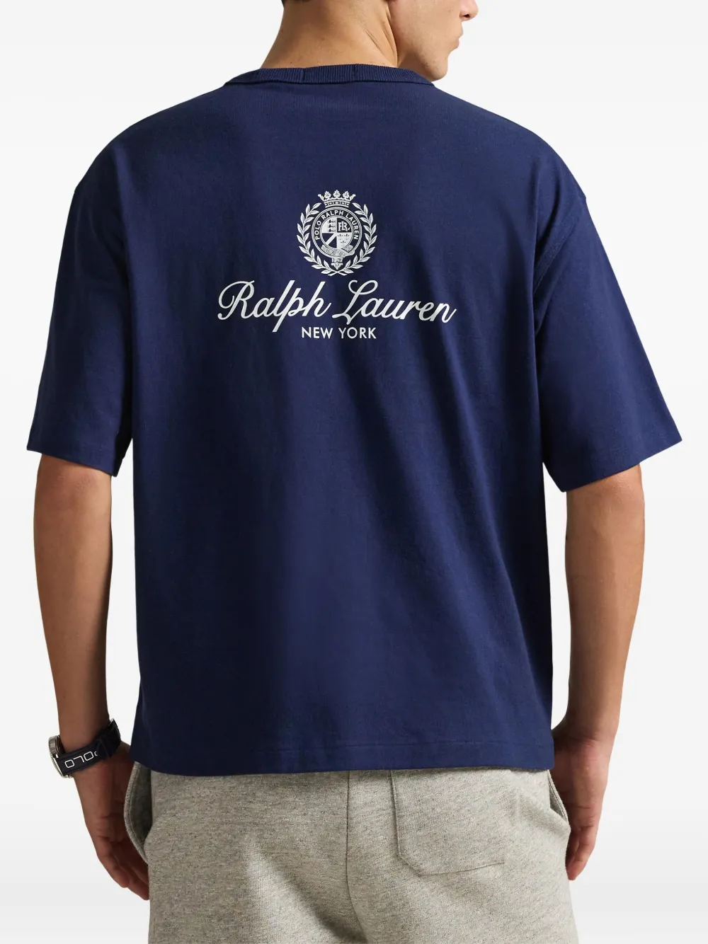 Футболка из джерси Polo Ralph Lauren, синий — фото 4