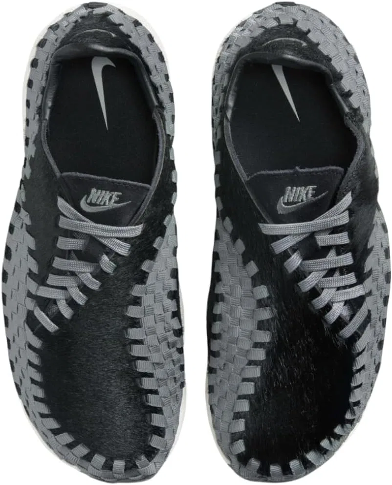 Женские кроссовки Nike Air Footscape Woven, Black Smoke Grey Cream — фото 4