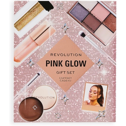 Подарочный набор для макияжа Pink Glow Get The Look Revolution Beauty — фото 3