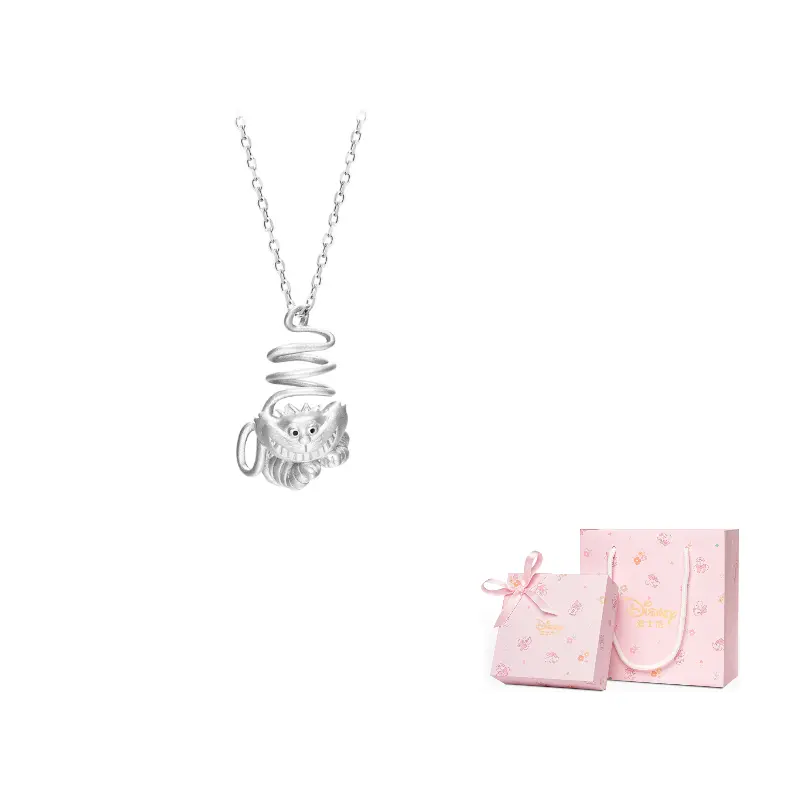 

Disney Ожерелье Alice's Adventures In Wonderland S925 серебро для женщин