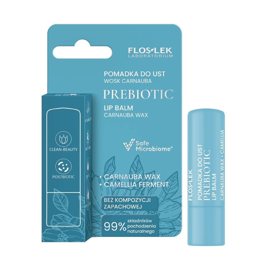 

Floslek Prebiotic Lip Care Пребиотическая губная помада с карнаубским воском 4 г