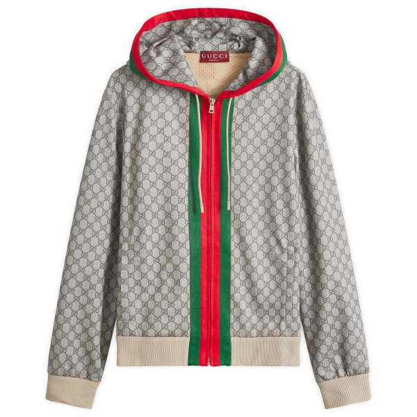 

Толстовка с капюшоном Gg monogram grg Gucci, бежевый